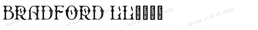 bradford LL字体转换